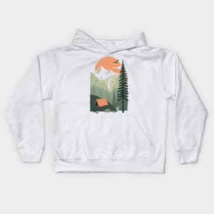 Campgrounds Kids Hoodie